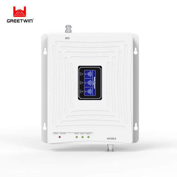 300sqm Tri Band Signal Boosters AWS 2g 3g 4g 2100mhz Heatsink Convection