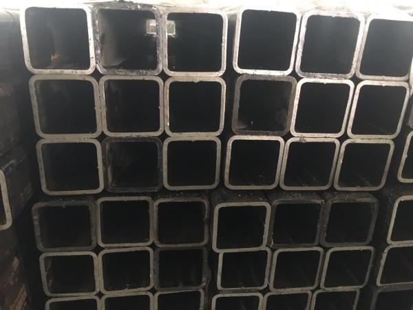 Electric High Frequency Welded Square tubes with 11.25m or 2.81m length
