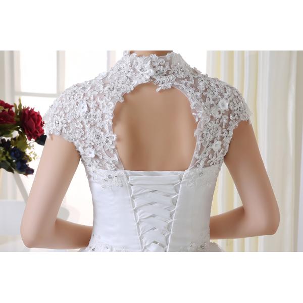 New Spring And Summer Dress Short Paragraph Shoulder Thin Lace Bridal Dresses