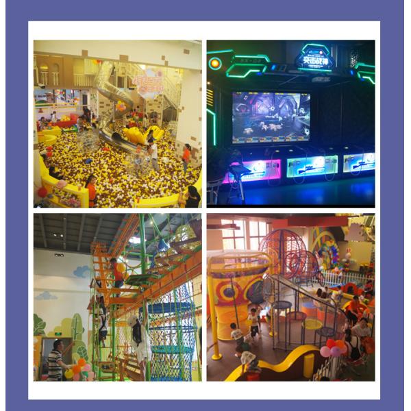 Professional Commercial Indoor Toddler Playground / Amusement Park Equipment Sets