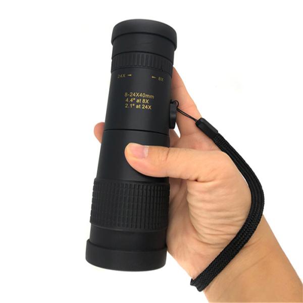 High Power 8-24x40 Zoom Lightspeed Optics Smartphone Monocular Telescope Marine Pocket