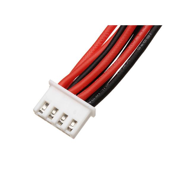 RED Black Battery Wire Connectors JST XH 4P Balance Plug Converter 100 Mm Length
