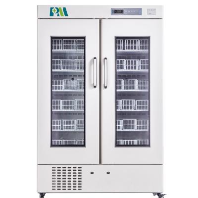 4 graus 658 de R134a do hospital de sangue litros de refrigeradores do banco para o armazenamento da amostra de sangue