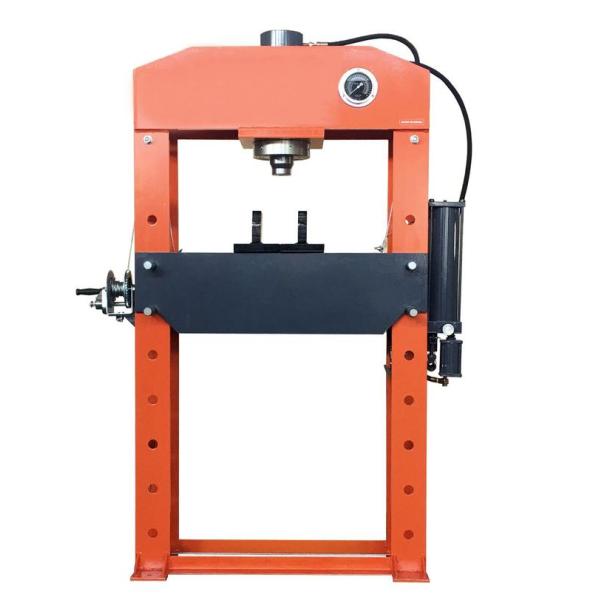 Saupoudrez le revêtement presse hydraulique d'atelier de 75 tonnes avec l'indicateur de pression