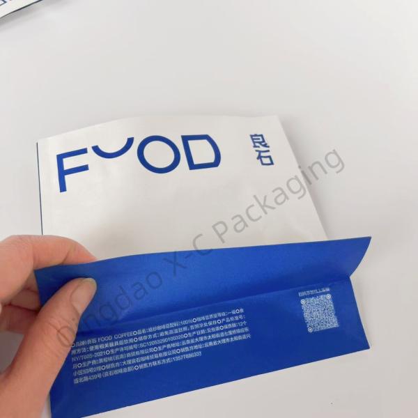 Custom Eight Side Sealing Flat Bottom Coffee Bean Packaging Bags 250g Sizes Valve Zipper Aluminum Foil Coffee Packaging