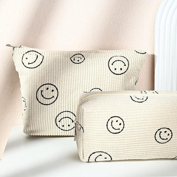 Shockproof Makeup Bag Large Quality Cosmetic Bag Capacity Canvas Travel Toiletry Bag Organizer Cute Makeup Bag