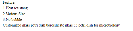 Lab Microbiology Borosilicate 3.3 Glass Petri Dish 150mm Transparent CenLee Brand 5-Year Warranty Model 21 Bacteria Cultivation