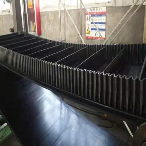 EP100 EP150 EP200 Skirt Conveyor Belt Lightweight Multi Functional for 0-90 Degrees Inclination