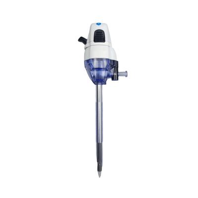 Single Port 5mm 10mm 12mm Abdominal Laparoscopic Surgical Optical Disposable Bladeless Trocar Cannula with veress needle