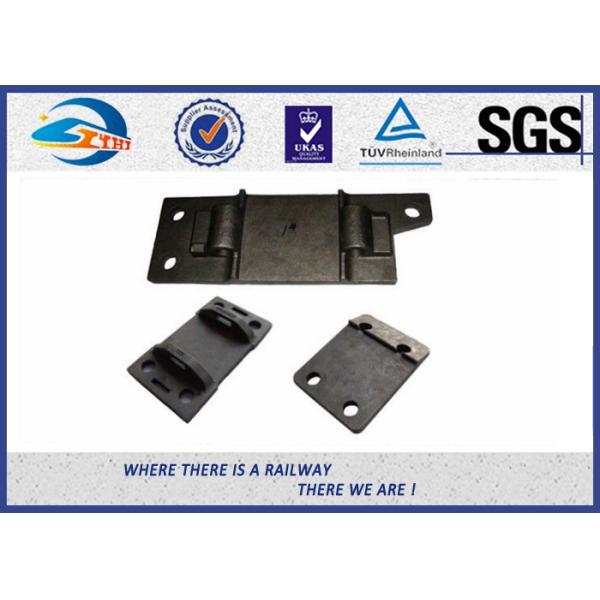 Подгонянная выкованная поверхностью базовая платина рельса бросания плиты связи QT500-7 рельса