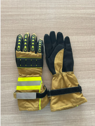 Аварийное спасение Пожарный пожарный 3D пожарный перчатка с отражающей ремнем