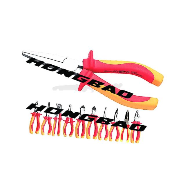 1000V VDE Insulated Tools Pliers Electrical Combination Pliers 6 7 8 Ergonomic Grip Handle