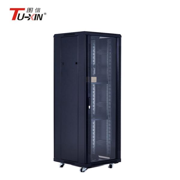 Full Height Computer Racks And Cabinets , High Capacity Rack Enclosure Server Cabinet
