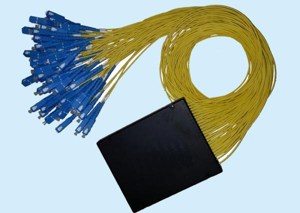High Reliability 1*32 Fiber Optic PLC Splitter / Optical Fibre Couplers