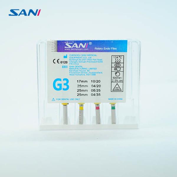 Los ficheros Endodontic más flexibles de la clase II los 2.5n/Cm para la ampliación del canal