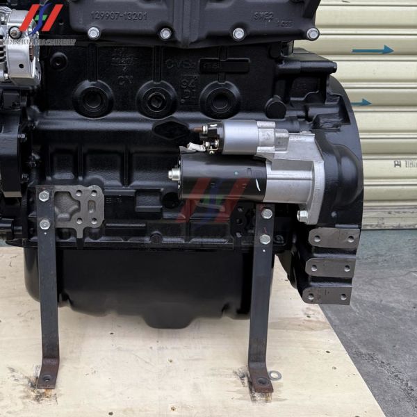 12V Starter Motor 129908-77010 Compatible With 4TNV94/4TNV98, 4D94E/4D98E Engine Power System