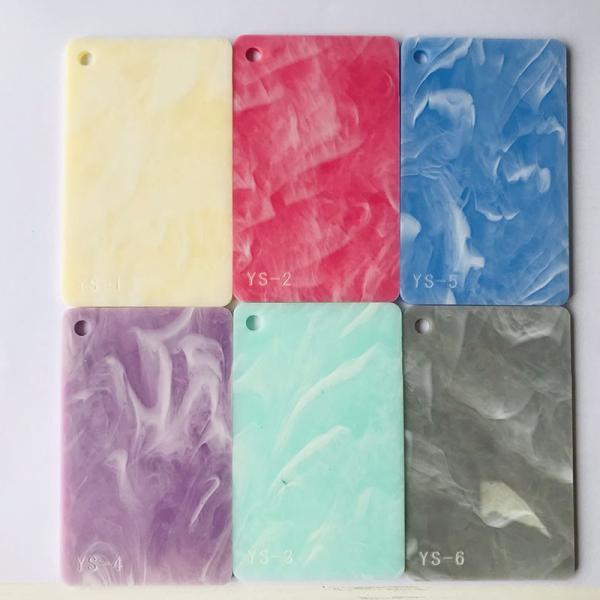Grey Marble plastic sheet Hot Selling Cast 3mm PMMA Sheet Colorful cloudy Acrylic Plastic Sheet