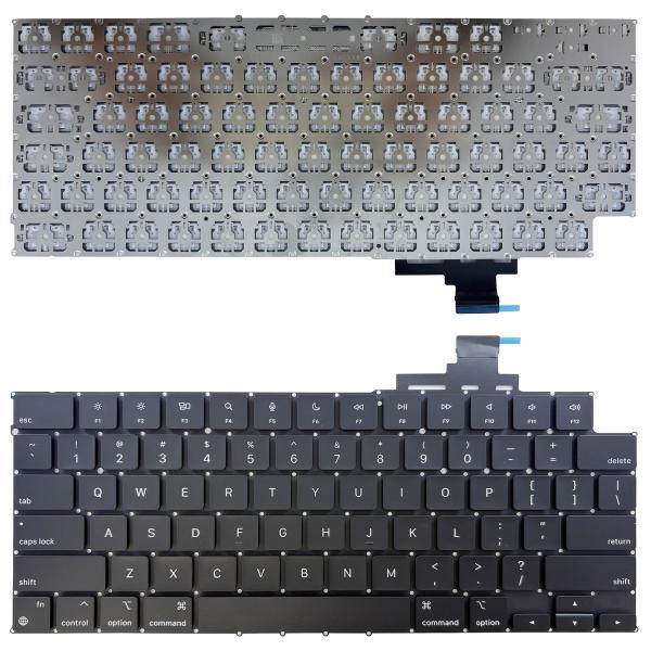 US-MacBook Air 15.4 2023 M2, A2941, EMC8301 Replacement Keyboard