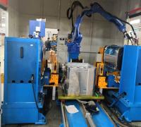 Large Aluminum Heavy Truck Fuel Tank Welding Equipment 1000kg