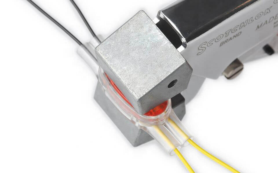 Красный 19-24 AWG Scotchlok Butt Connector Gel заполненный для применения кабеля PIC