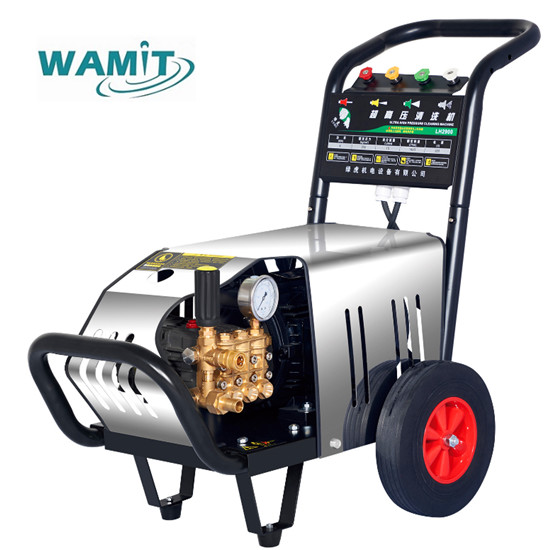 protección eléctrica de la salida de la lavadora de la presión de la agua fría de 150bar 220v 3kw