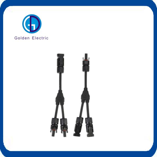 Explosion Proof Y Branch 2 In 1 MC4 Connector High Reliability For Solar Power System