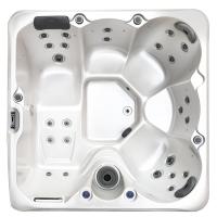American Aristech Acrylic 5 pessoas banheira de hidromassagem com controles Balboa e luz subaquática vibrante
