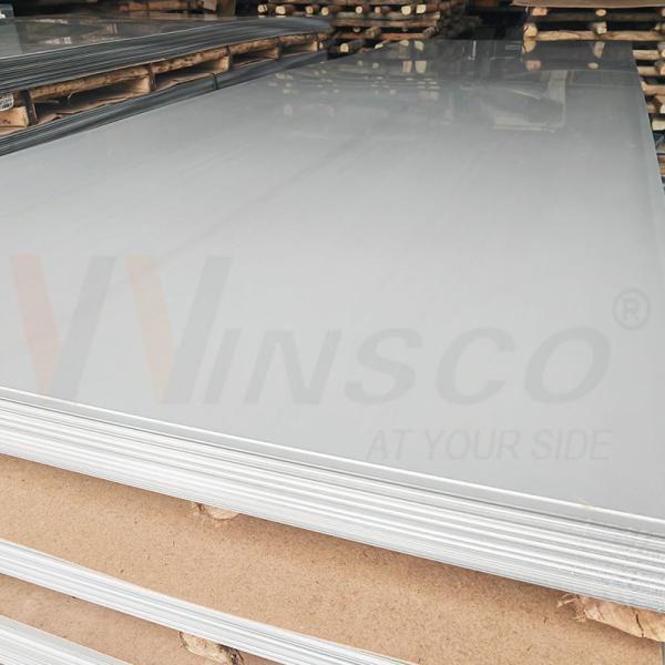 4ftx8ft 1220mmx2440mm Cold Rolled Stainless Steel Metal Plate 2B Finished 316 316L Grade
