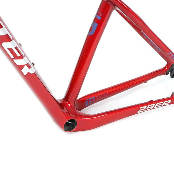 ЛЕОПАРД Pro T800 до подвес 148mm рамки 29er цапфы MTB полный красное