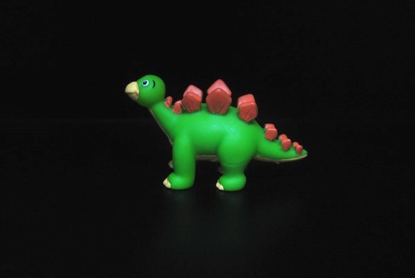 Small Green Vinyl Mini Dinosaurs , Mini Dinosaur Figures PVC Material
