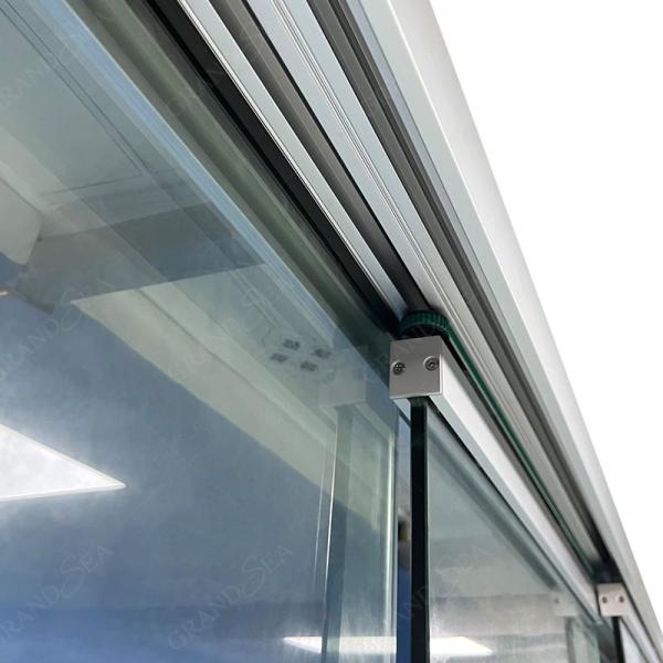 Narrow Frame Aluminium Alloy Tempered Glass Sliding Door Grandsea Factory Outlet Balcony Door