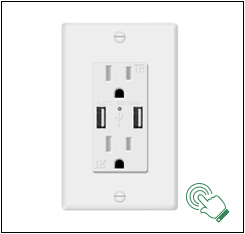 ETL Certified 0-10V Dimmer Switch with 300W Max Load and IP44 Rating for LED Lighting Control