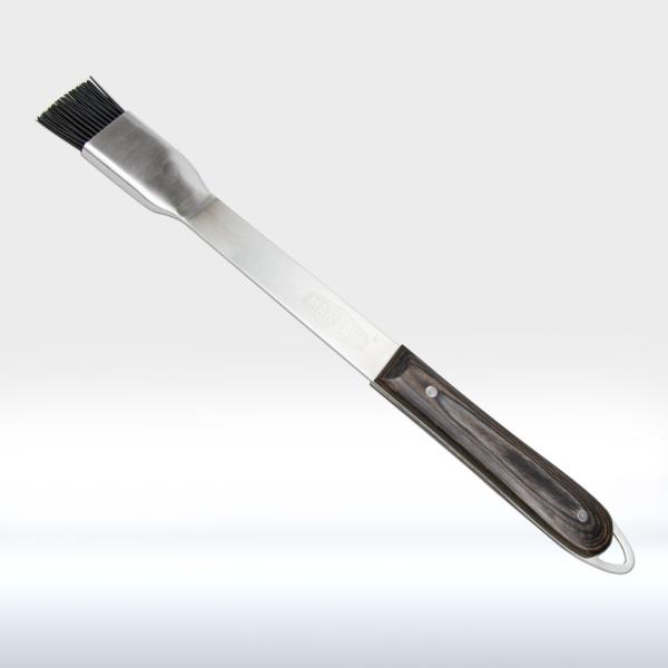 2.5mm Thickness Personalized BBQ Tools , Barbecue Grill Set With Premium Wood Handle