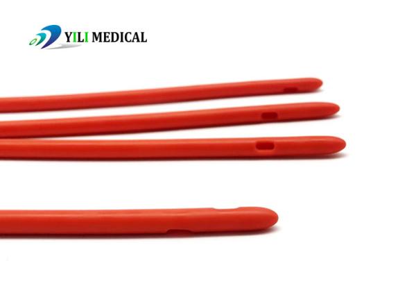 Harmless PVC Red Robin Suction Catheter Stable With Control Valve