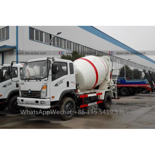 YUCHAI Diesel Engine 4m3 5m3 Cement Concrete Mixer Truck