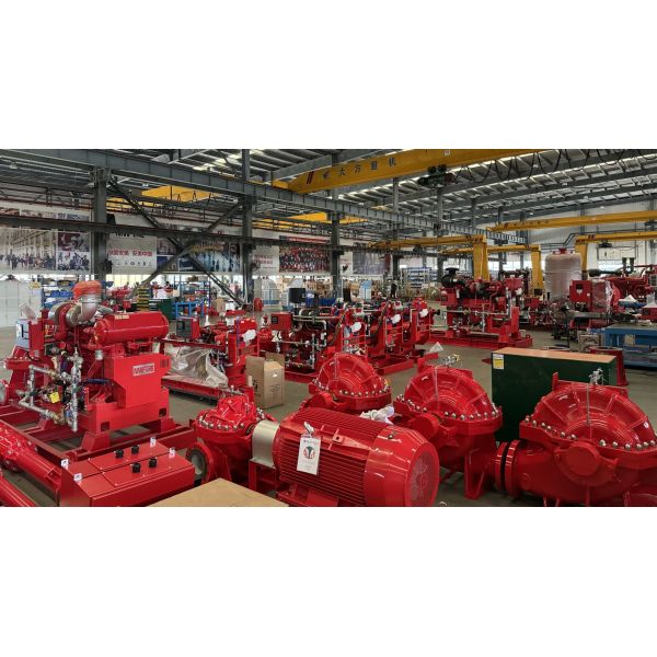 750GPM Diesel Engine Driven Fire Pump for Fire Fighting Application manufacturing facility fire protection