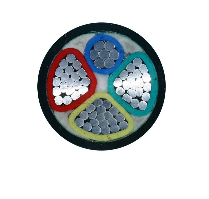 U1000AR2V Aluminum Conductor Underground XLPE Power Cable 4*120mm2 PVC Jacket for Power Station & Home Appliance