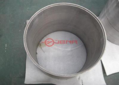 ASTM B760-2007 Tungsten Ground Tube , Large Diameter Round Tungsten Pipe