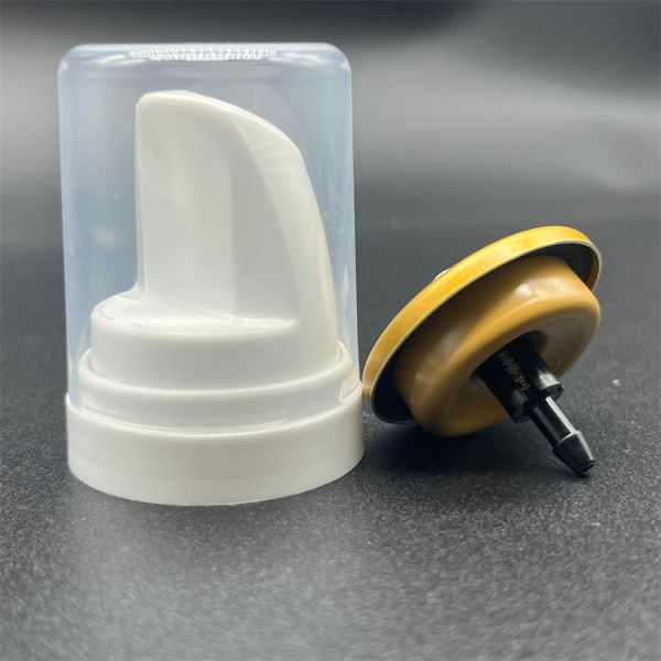 Flexible 360-Degree Swivel Hair Mousse Dispensing Nozzle for All-Angle Application and Difficult-to-Reach Roots with Multi-Position Head