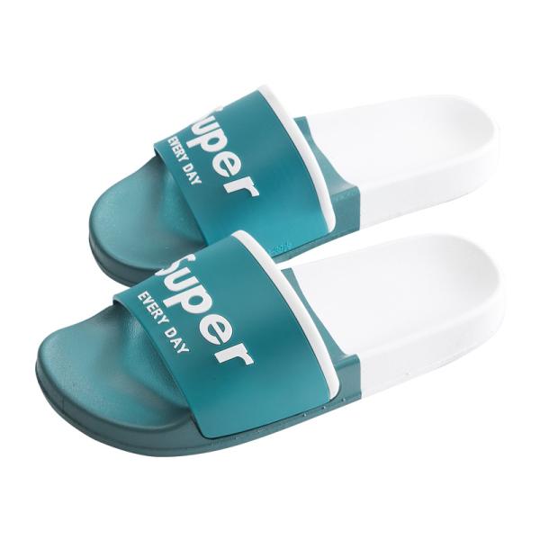 Durable Mens Summer House Slippers , Summer Indoor Slippers Screen Print