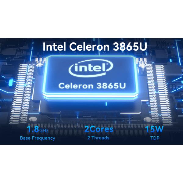 Eight Ethernet Router Mini PC With DDR4 16GB RAM And Celeron 3865U Processor