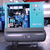 barre combinée par vitesse fixe portative du compresseur d'air de la vis 15kw 20hp 16