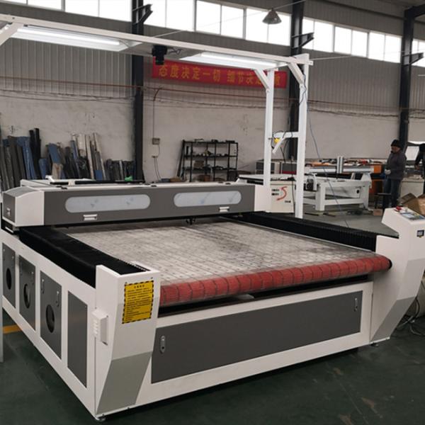 автоматический питаясь автомат для резки лазера СО2 с большой камерой CCD зрения для шерстей ткани вышивки кожаных чувствовал хлопок