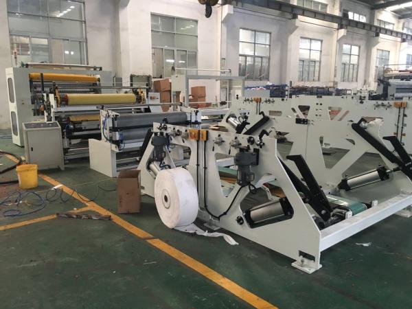 Smooth Production N Fold Hand Towel  Glue Lamination Tissue Paper Production Line with 11Kw Vacuum Pump 8kg/cm2 Pneumatic System Pressure