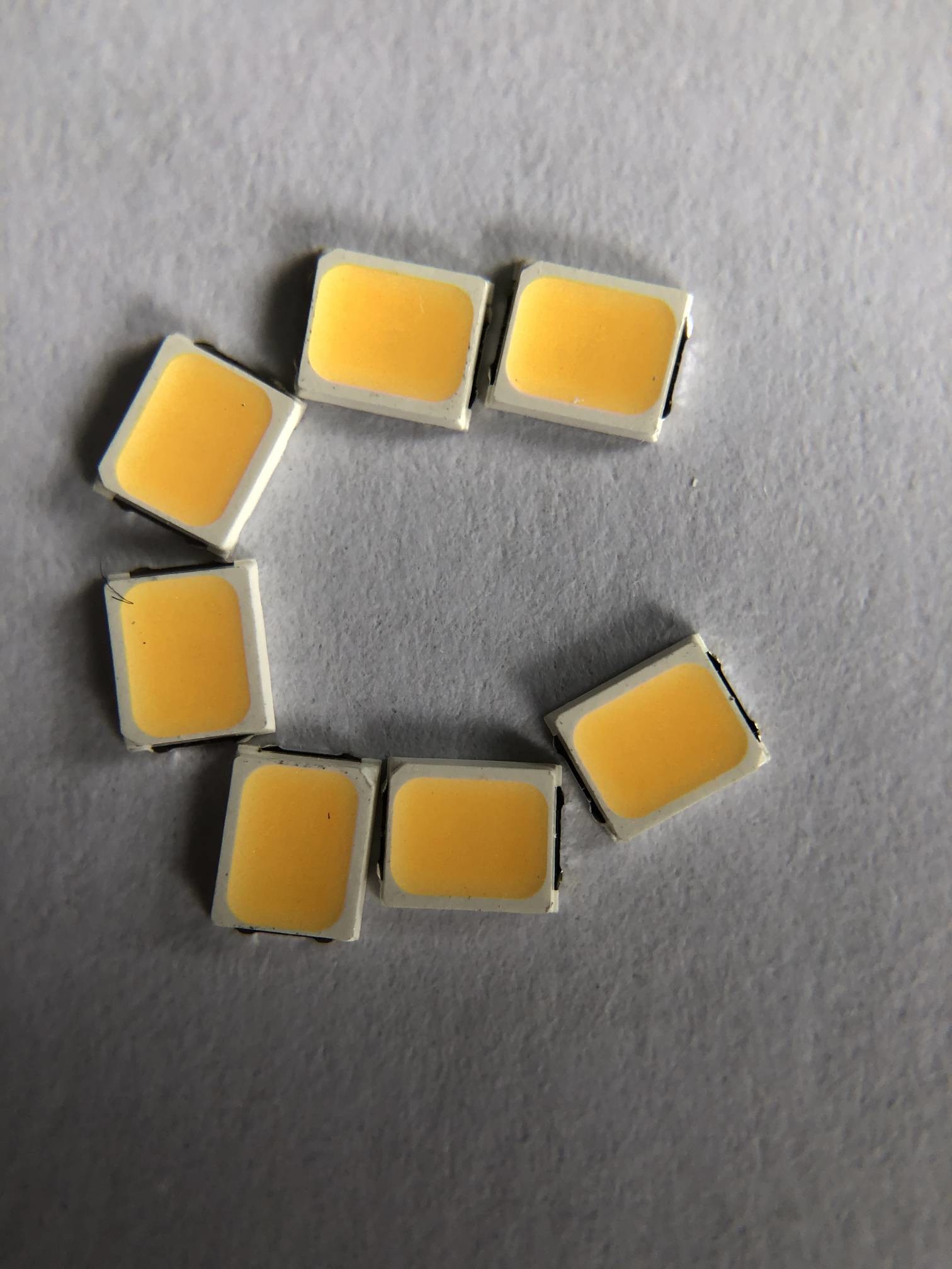2835 обломок 6v 6000-6500k 280lm/W СИД 2w SMD для уличного света