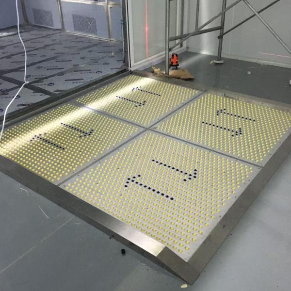 1x2M Dry type Air vaccum Mat Sole cleaning machine for clean room