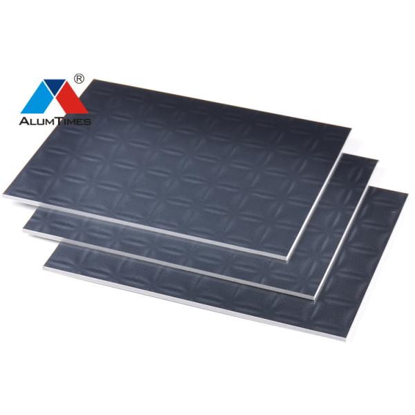 Rigid 4mm ACP Sheet , Alu Composite Sheet For Exterior Wall Curtain Walls