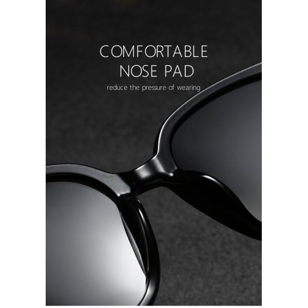 Diamond Studded Night Driving Glasses Anti Glare Polarized Outdoor Fashion Sunglasses