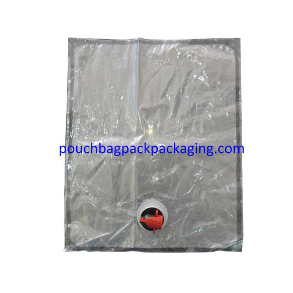 Hot sale spout Pouch bag, Bib Bag with Spout Dispenser for wine and water  3 L 100 oz