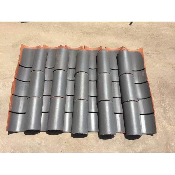Japanese Traditional Clay Roof Tiles Ceramic Roof Shingle Japan Style Restaurant Tea House Roof Decoration